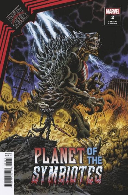 KING IN BLACK: PLANET OF THE SYMBIOTES 2 COVER B VARIANT KYLE HOTZ 2021