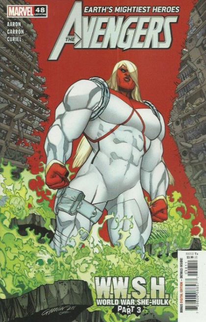 AVENGERS 48 COVER A JAVIER GARRON 2021