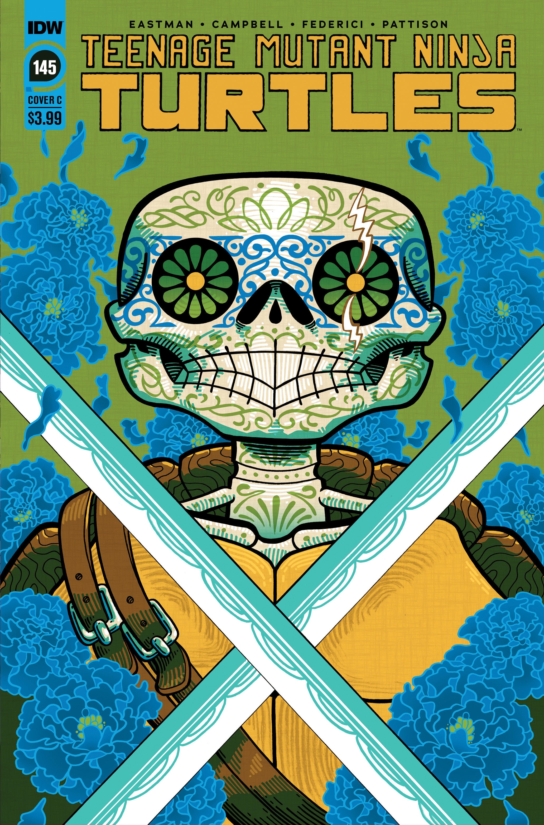 TEENAGE MUTANT NINJA TURTLES #145 VARIANT C (DíA DE LOS MUERTOS)