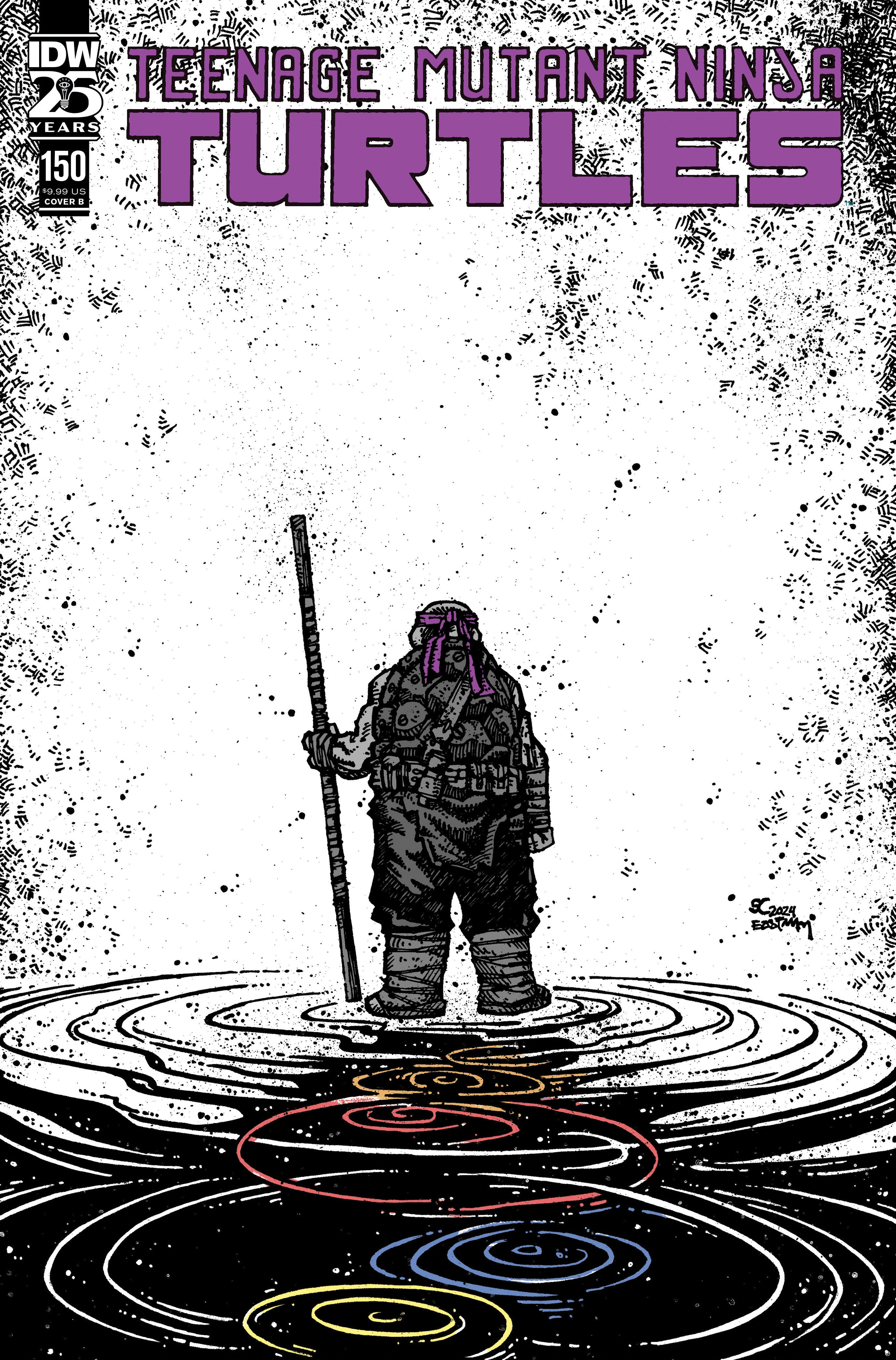 TEENAGE MUTANT NINJA TURTLES #150 VARIANT B (EASTMAN & CAMPBELL)