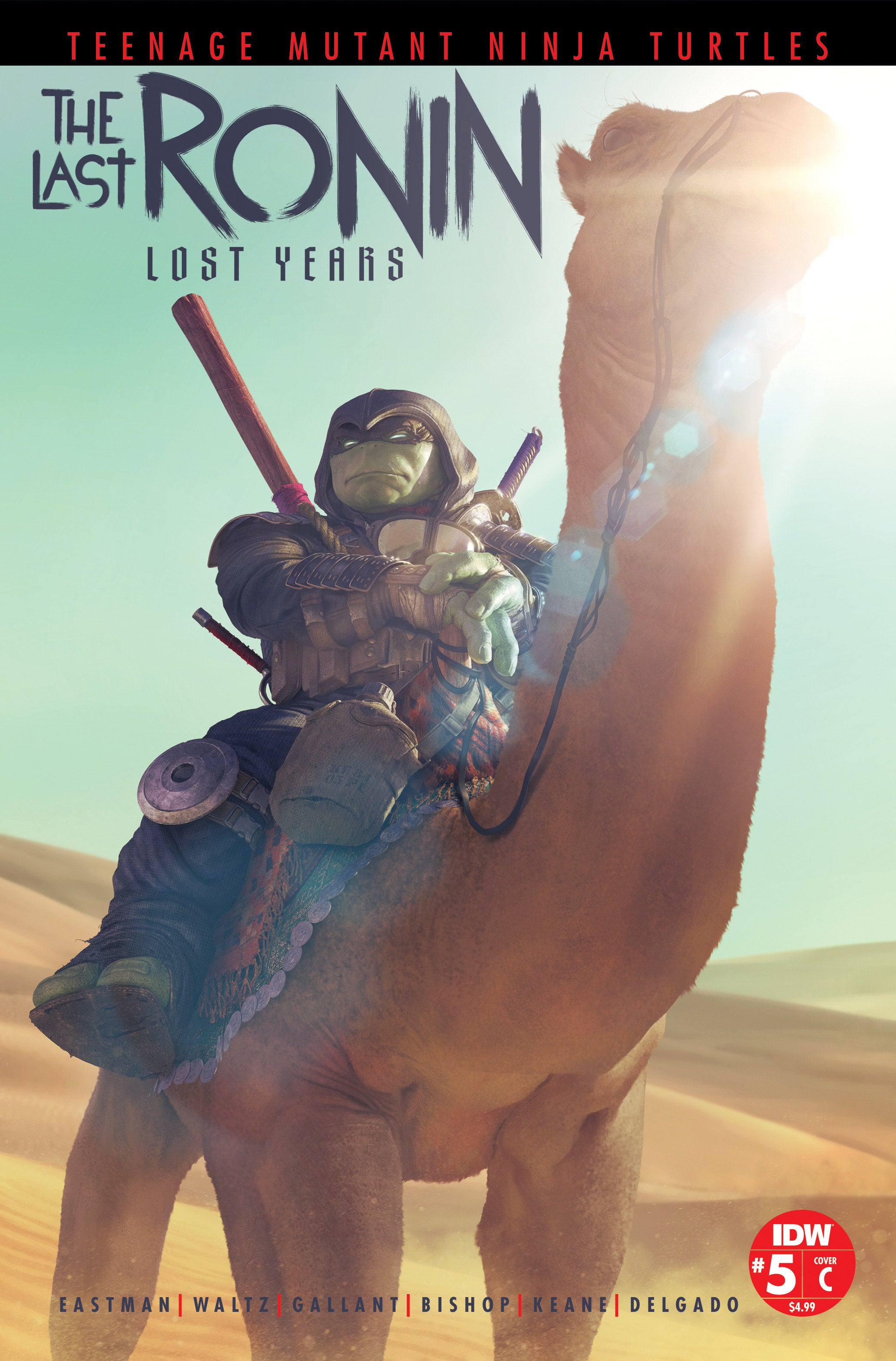 TEENAGE MUTANT NINJA TURTLES: THE LAST RONIN--LOST YEARS #5 VARIANT C (RAHZZAH)