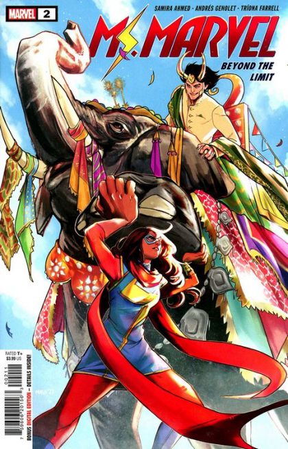 MS. MARVEL: BEYOND THE LIMIT 2 COVER A MASHAL AHMED 2022