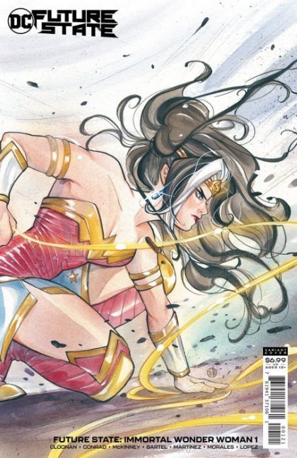 FUTURE STATE: IMMORTAL WONDER WOMAN 1 COVER B VARIANT PEACH MOMOKO CARD STOCK 2021
