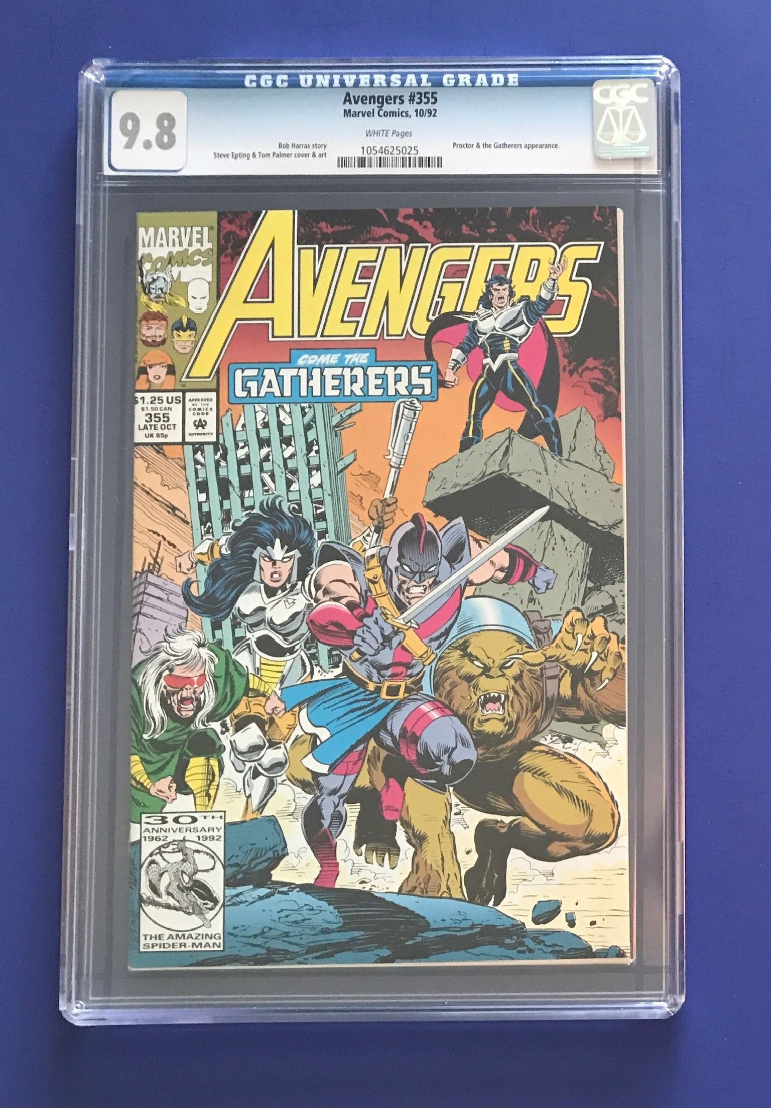 AVENGERS #355 CGC 9.8 WP
