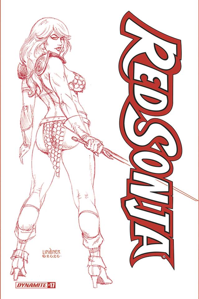 RED SONJA #17 1:25 LINSNER TINT FOC INCV