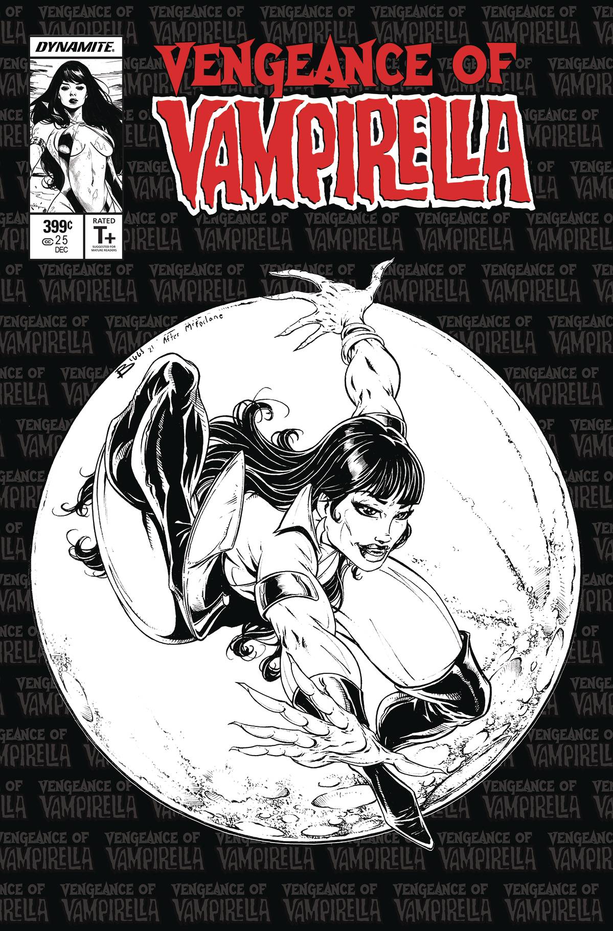 VENGEANCE OF VAMPIRELLA #25 CVR N FOC 1:11 INCENTIVE MCFARLANE HOMAGE