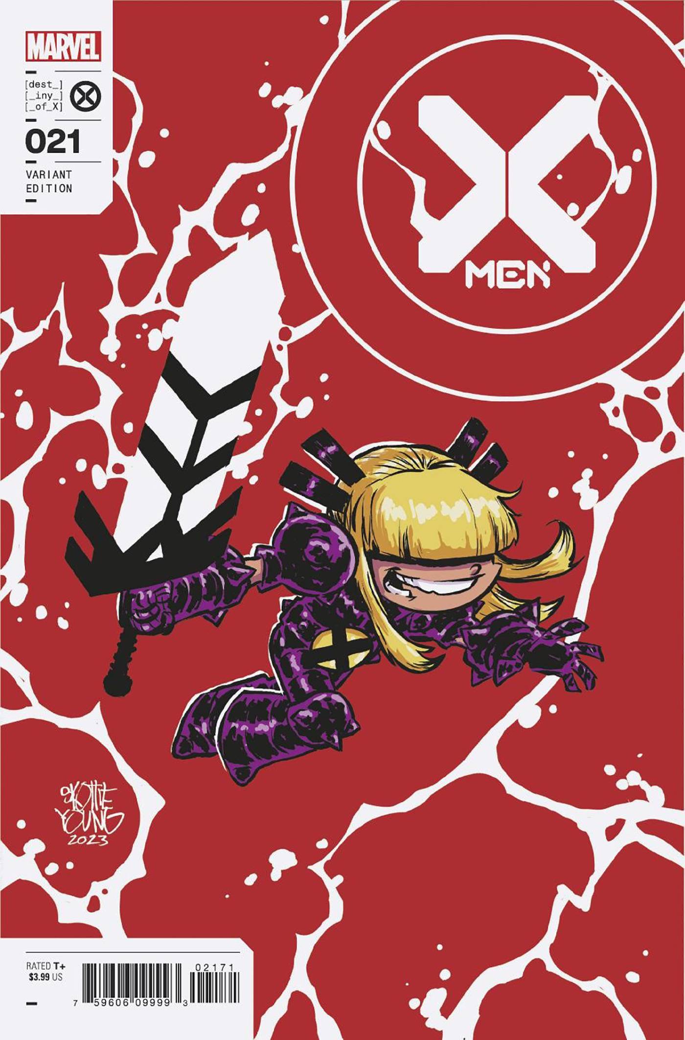 X-MEN #21 SKOTTIE YOUNG VAR