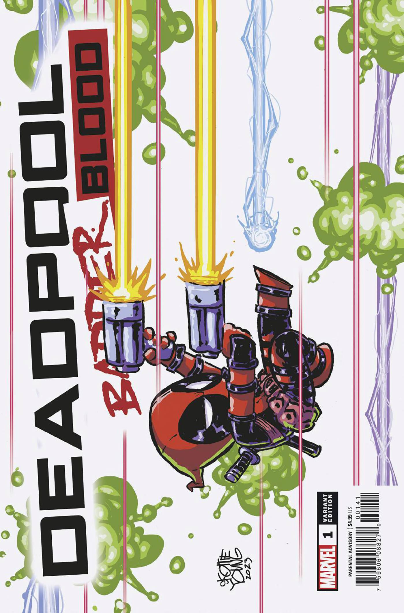 DEADPOOL BADDER BLOOD #1 (OF 5) SKOTTIE SKOTTIE YOUNG VAR