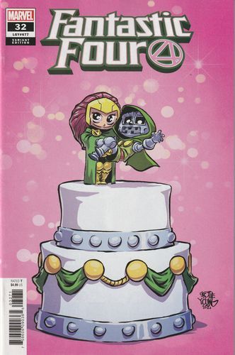 FANTASTIC FOUR 32 COVER G VARIANT SKOTTIE YOUNG 2021