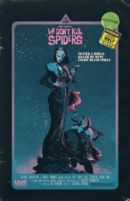 WE DON'T KILL SPIDERS 1 COVER I VHS VARIANT 2021