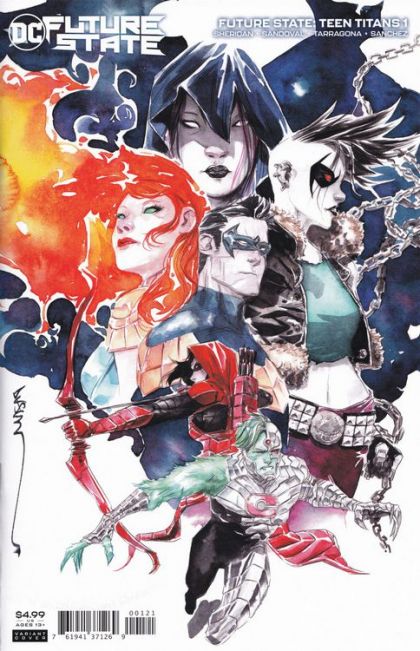 FUTURE STATE: TEEN TITANS 1 COVER B VARIANT DUSTIN NGUYEN CARD STOCK 2021