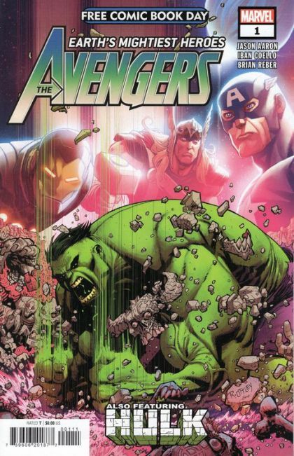 FREE COMIC BOOK DAY 2021 (MARVEL GOLD AVENGERS / HULK) 1 COVER FREE COMIC BOOK DAY 2021 EDITION 2021