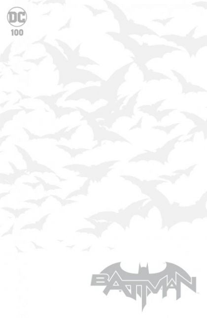 BATMAN 100 COVER D VARIANT BLANK 2020