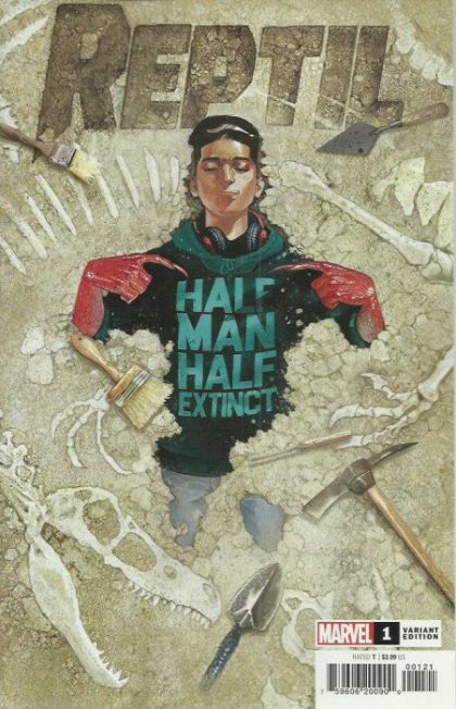 REPTIL 1 COVER B VARIANT MIKE DEL MUNDO 2021