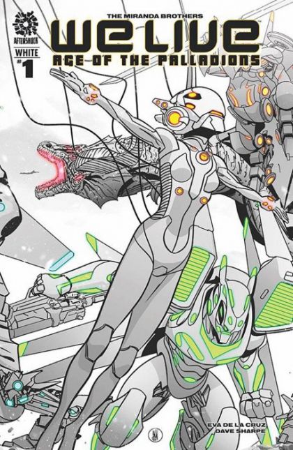 WE LIVE: AGE OF THE PALLADIONS - BLACK 1 COVER A WHITE - INAKI MIRANDA VARIANT 2022