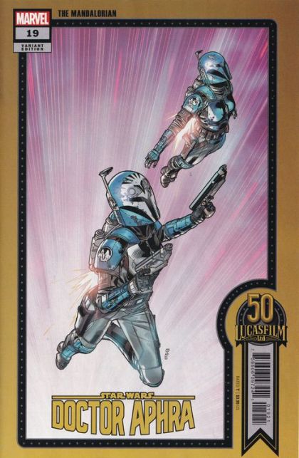 STAR WARS: DOCTOR APHRA 19 COVER B CHRIS SPROUSE LUCASFILM 50TH ANNIVERSARY 2022