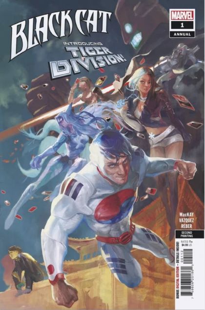 BLACK CAT ANNUAL 1 COVER H 2ND PRINTING YUNE VARIANT 2021