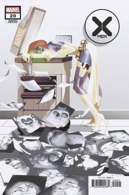 X-MEN 20 COVER B VARIANT MIKE DEL MUNDO 2021