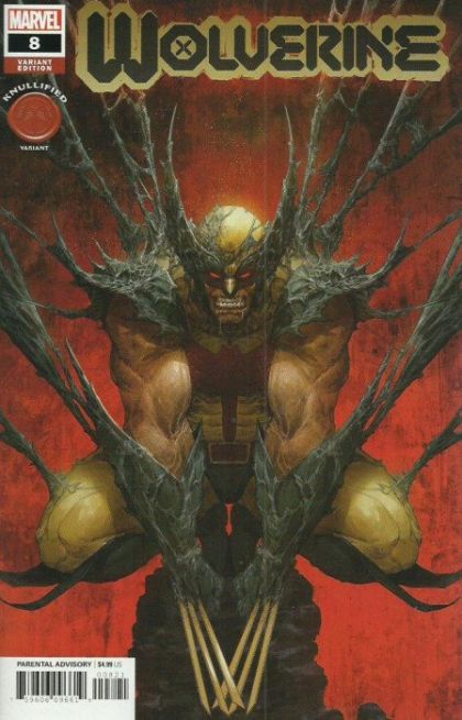 WOLVERINE 8 COVER B RAPOZA KNULLIFIED VARIANT 2020