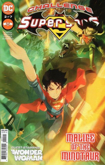 CHALLENGE OF THE SUPER SONS 2 COVER A MAIN COVER 2021