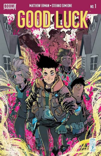 GOOD LUCK (BOOM! STUDIOS) 1 COVER B FOIL VARIANT 2021