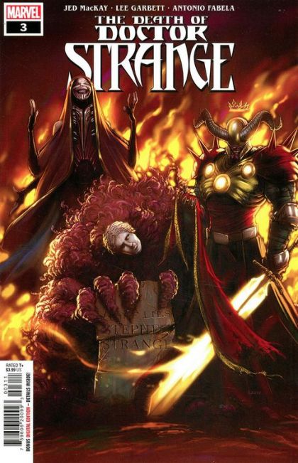 DEATH OF DOCTOR STRANGE 3 COVER A KAARE ANDREWS 2021