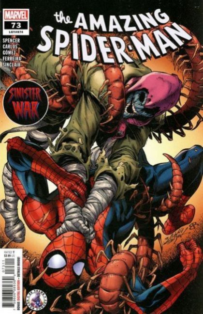 AMAZING SPIDER-MAN 73 COVER A MARK BAGLEY 2021