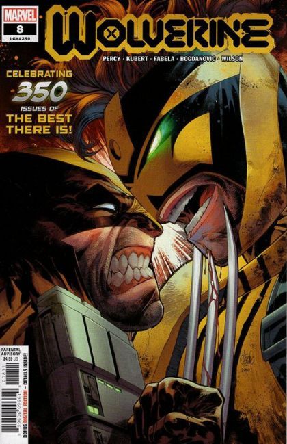 WOLVERINE 8 COVER A MAIN COVER 2020