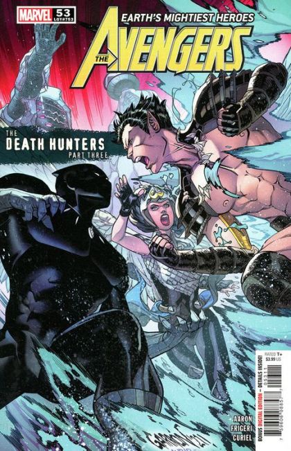 AVENGERS 53 COVER A JAVIER GARRON 2022