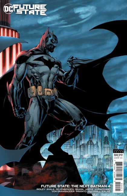 FUTURE STATE: THE NEXT BATMAN 4 COVER B JIM LEE & SCOTT WILLIAMS CARD STOCK VARIANT EDITION 2021