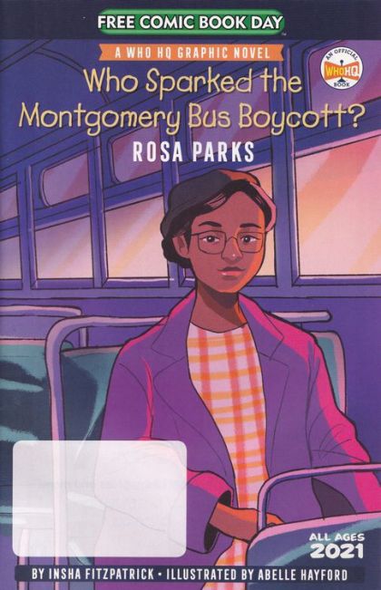 FREE COMIC BOOK DAY 2021 (WHO SPARKED THE MONTGOMERY BUS BOYCOTT?) 1 COVER MAIN COVER 2021