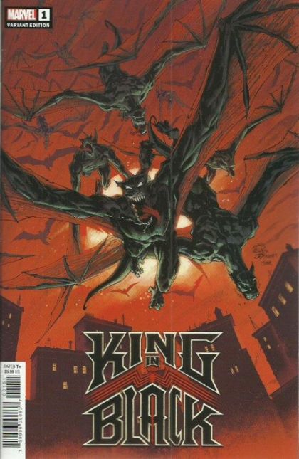 KING IN BLACK 1 COVER E VARIANT RYAN STEGMAN DARKNESS REIGNS 2020