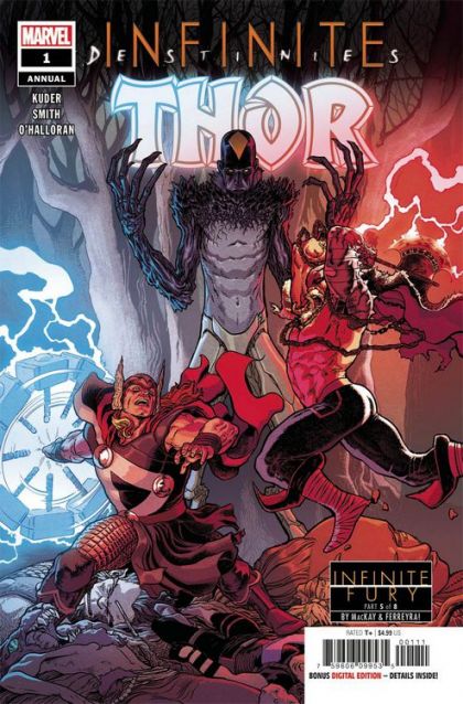 THOR ANNUAL 1 COVER A AARON KUDER 2021