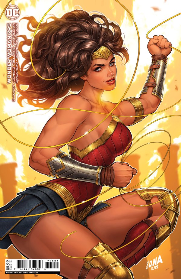 WONDER WOMAN #795 COVER B DAVID NAKAYAMA CARD STOCK VARIANT