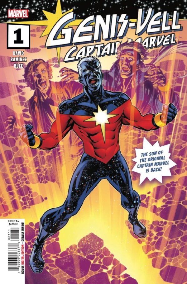 GENIS-VELL: CAPTAIN MARVEL #1 MAIN COVER