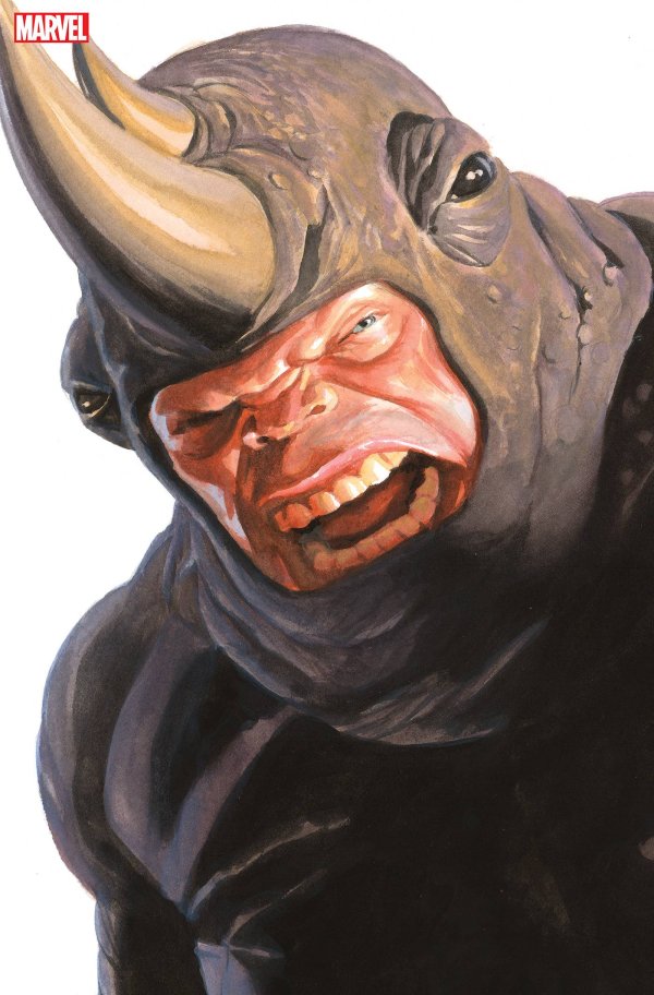 WOLVERINE 32 ALEX ROSS TIMELESS RHINO VIRGIN VARIANT