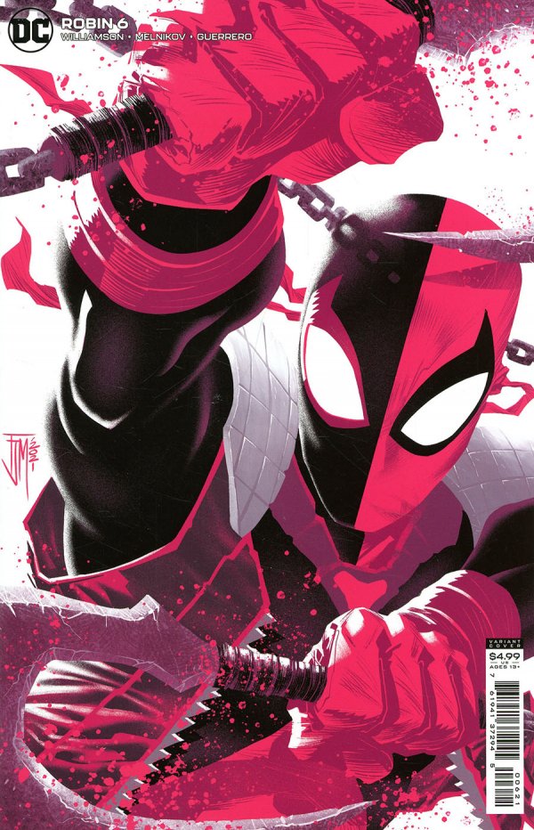 ROBIN 6 COVER B CARD STOCK VARIANT 2021