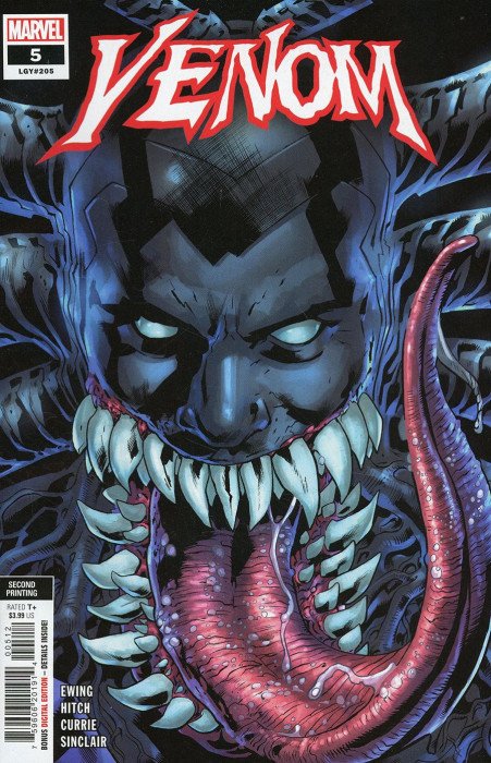 VENOM #5 2ND PRINTING HITCH
