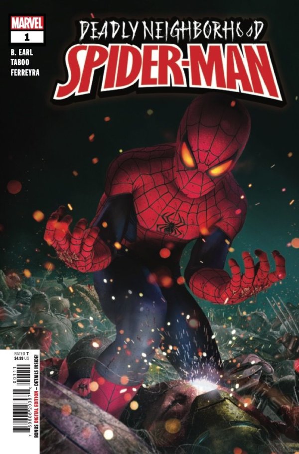 DEADLY NEIGHBORHOOD SPIDER-MAN #1 MAIN COVER