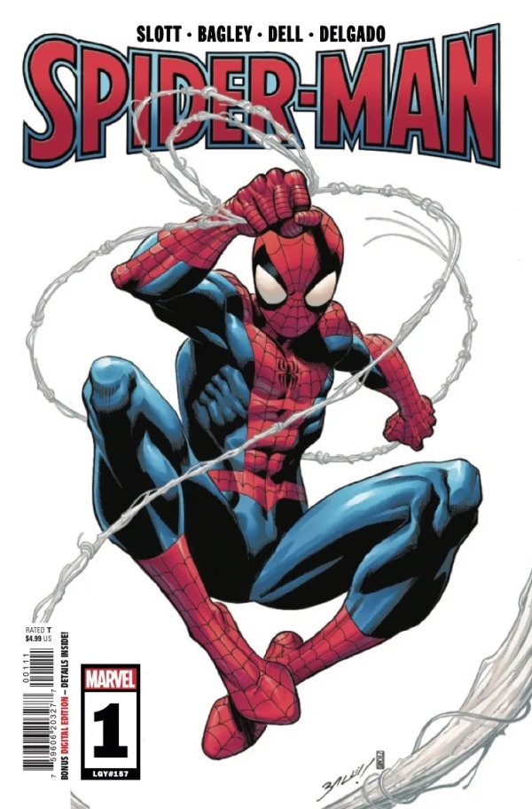 SPIDER-MAN #1 MAIN COVER