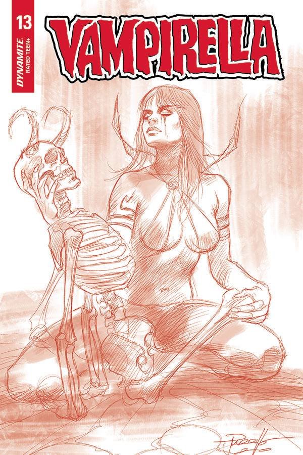 VAMPIRELLA #13 PARRILLO TINT FOC 1:15 INCENTIVE
