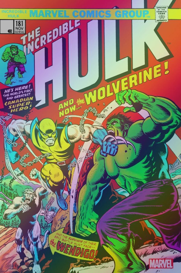 THE INCREDIBLE HULK #181 FACSIMILE EDITION (2023)