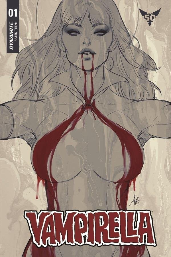 VAMPIRELLA #1 ARTGERM SNEAK PEEK FOC 1:15 INCENTIVE