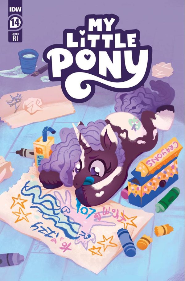 MY LITTLE PONY #14 COVER RI - JUSTASUTA 1:10 INCENTIVE VARIANT