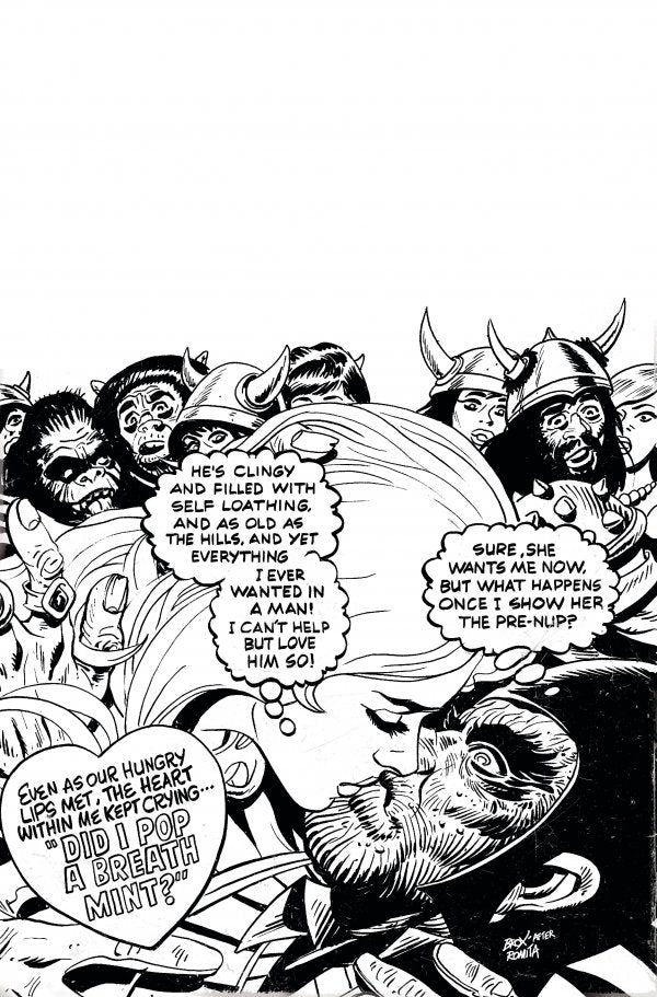 RED SONJA VALENTINES SP ONE SHOT BROXTON B&W VIRGIN 1:11 INCENTIVE