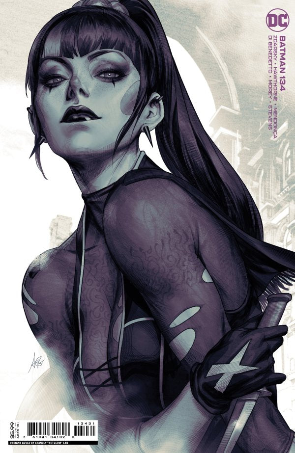BATMAN #134 COVER C STANLEY ARTGERM LAU CARD STOCK VARIANT