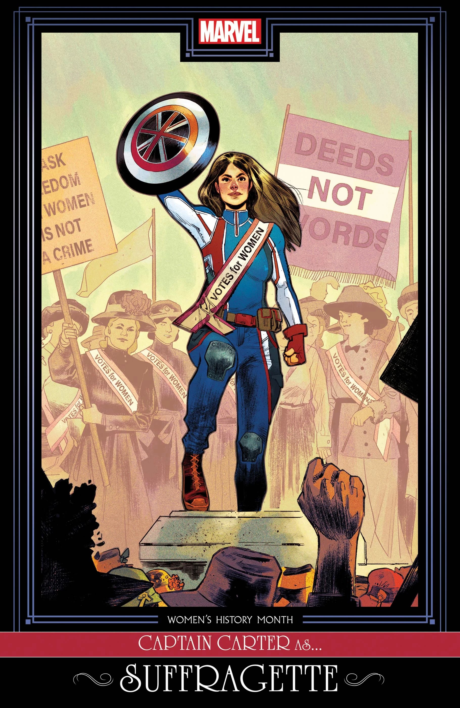 CAPTAIN CARTER #1 PICHELLI WOMEN'S HISTORY MONTH VARIANT