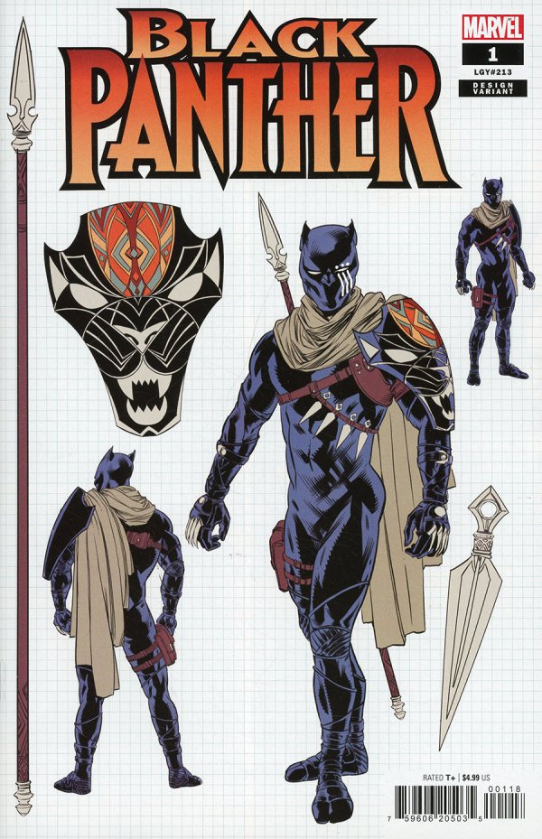 BLACK PANTHER #1 1:10 ALLEN DESIGN VARIANT