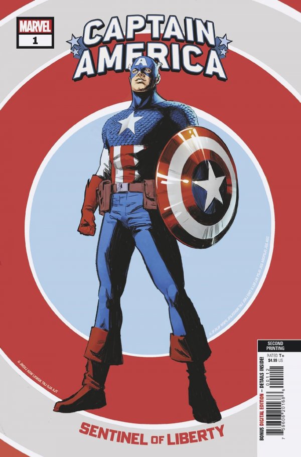 CAPTAIN AMERICA: SENTINEL OF LIBERTY #1 2ND PRINTING CARNERO