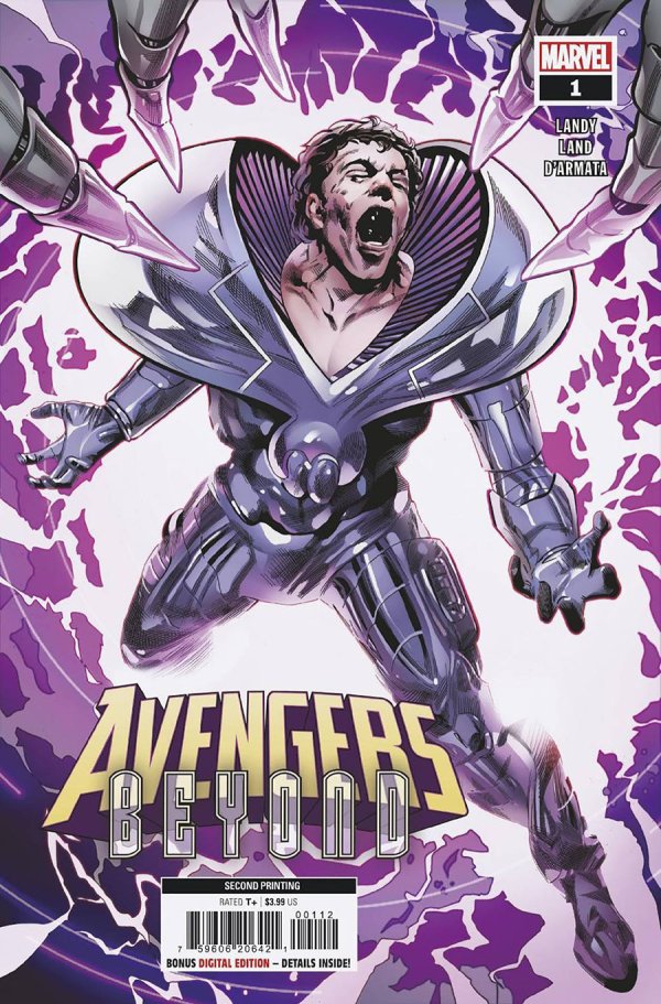 AVENGERS BEYOND #1 2ND PRINTING